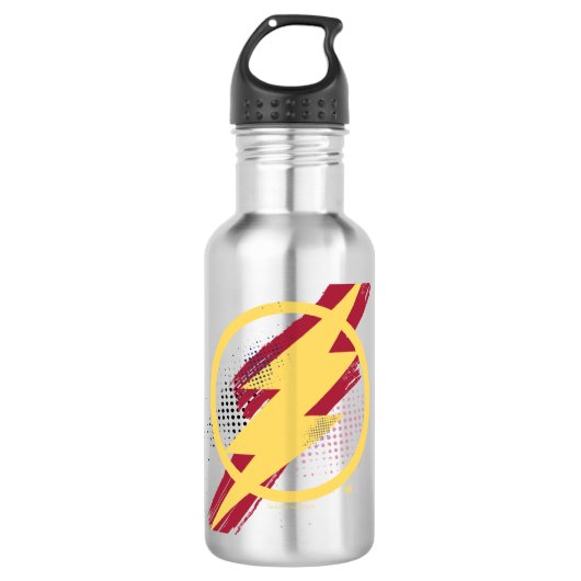 Justice League | Het Symbool van de Flits van de B Waterfles (Voorkant)