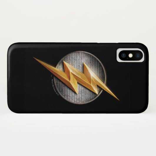 Justice League | Het symbool van de metalen bouten Case-Mate iPhone Case (Achterkant (horizontaal))