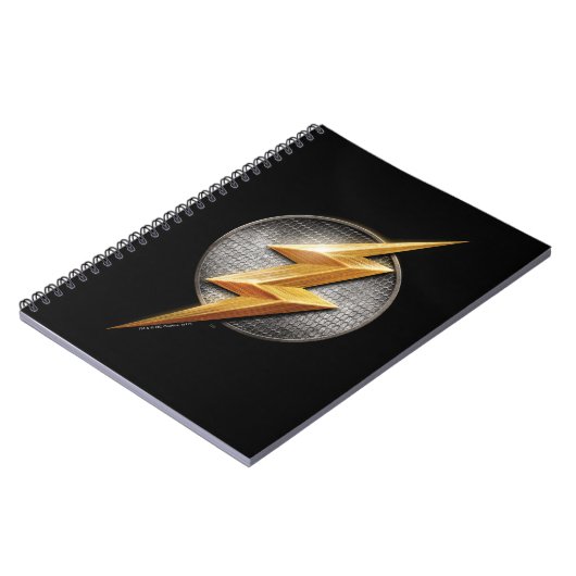 Justice League | Het symbool van de metalen bouten Notitieboek (Linkerzijde)