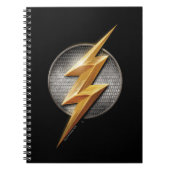 Justice League | Het symbool van de metalen bouten Notitieboek (Voorkant)