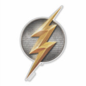Justice League | Het symbool van de metalen bouten Sticker (Voorkant)