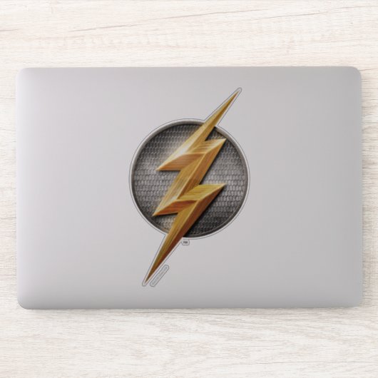 Justice League | Het symbool van de metalen bouten Sticker (Computer)
