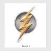 Justice League | Het symbool van de metalen bouten Sticker (Vel)