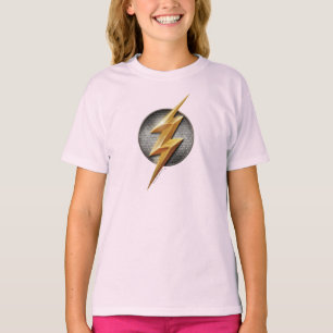 Justice League   Het symbool van de metalen bouten T-shirt
