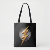 Justice League | Het symbool van de metalen bouten Tote Bag (Voorkant)