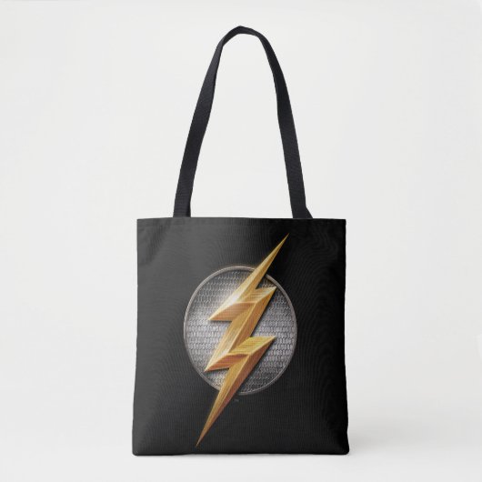 Justice League | Het symbool van de metalen bouten Tote Bag (Voorkant)