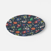 Justice League Holiday Bauble Pattern Papieren Bordje (Gekanteld)