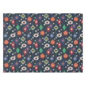 Justice League Holiday Bauble Pattern Tafelkleed (Voorkant (Horizontaal))