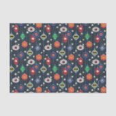 Justice League Holiday Bauble Pattern Tissuepapier (Voorkant)