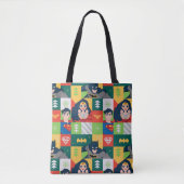 Justice League Holiday Collage Tote Bag (Voorkant)