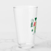 Justice League Holiday Heroes Graphic Glas (Rechts)