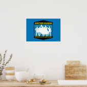 Justice League Intergalactic Patrol Poster (Keuken)