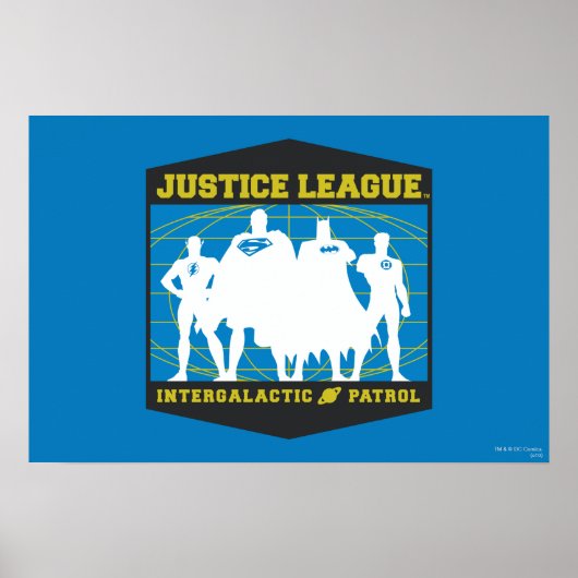 Justice League Intergalactic Patrol Poster (Voorkant)