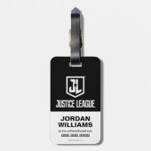 Justice League | Je kunt de wereld niet alleen red Bagagelabel (Achterkant verticaal)