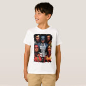 Justice League | Je kunt de wereld niet alleen red T-shirt (Voorkant volledig)