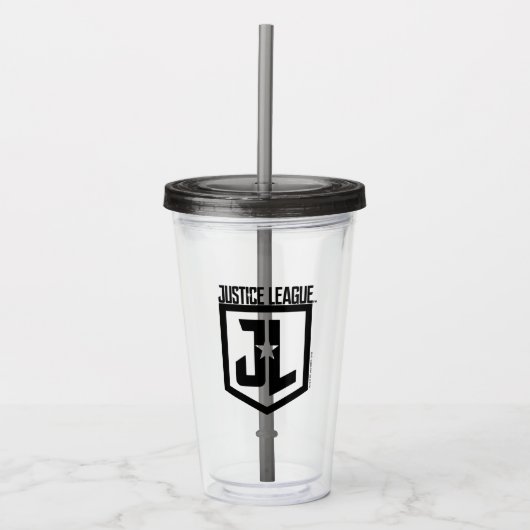 Justice League | JL Shield Acryl Drinkbeker (Voorkant)