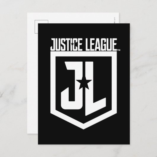 Justice League | JL Shield Briefkaart (Voorkant / Achterkant)