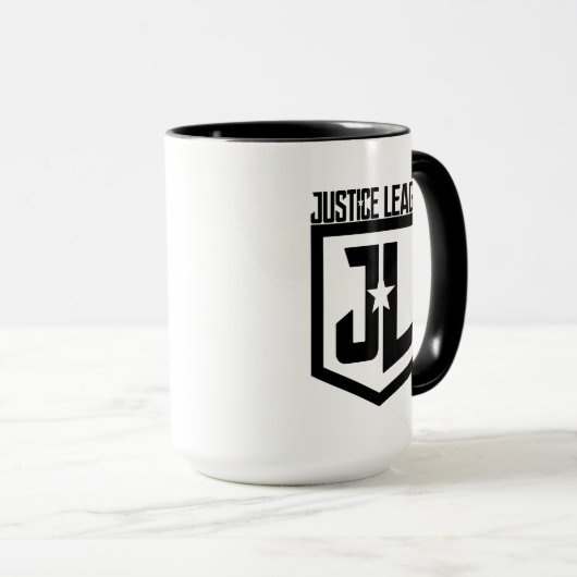 Justice League | JL Shield Mok (Voorkant rechts)