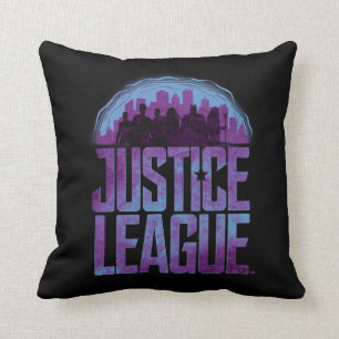 Justice League Justice League City Silhouette Kussen