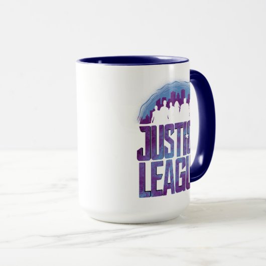 Justice League | Justice League City Silhouette Mok (Voorkant rechts)