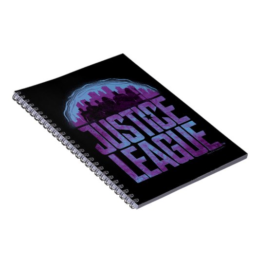 Justice League | Justice League City Silhouette Notitieboek (Rechterzijde)