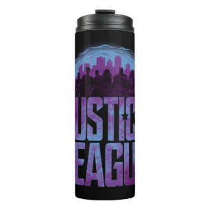 Justice League   Justice League City Silhouette Thermosbeker