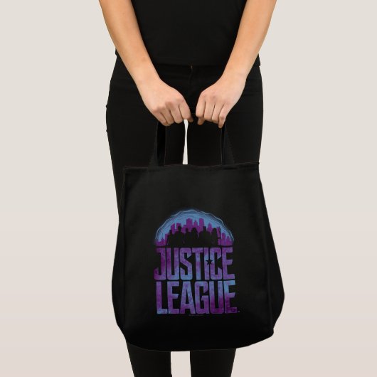 Justice League | Justice League City Silhouette Tote Bag (Voorkant (product))