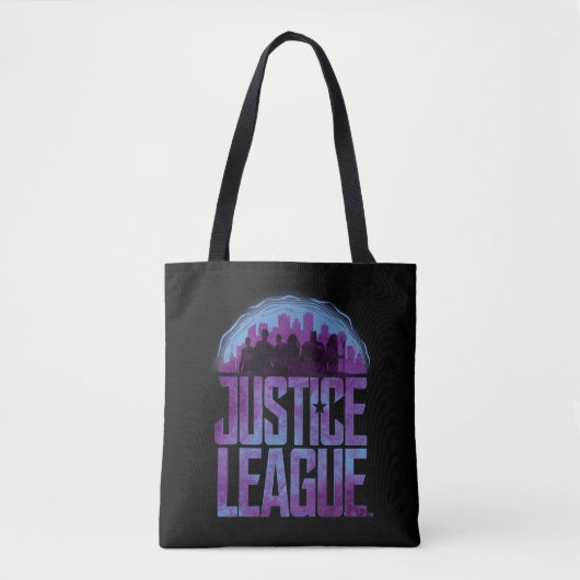 Justice League | Justice League City Silhouette Tote Bag (Voorkant)