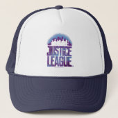 Justice League | Justice League City Silhouette Trucker Pet (Voorkant)