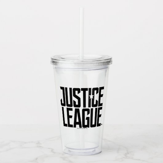 Justice League | Justice League Logo Acryl Drinkbeker (Voorkant)