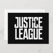 Justice League | Justice League Logo Briefkaart (Voorkant / Achterkant)