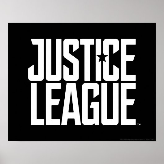 Justice League | Justice League Logo Poster (Voorkant)