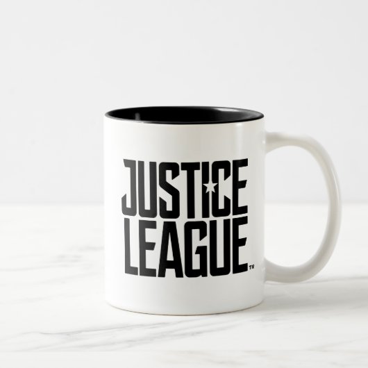 Justice League | Justice League Logo Tweekleurige Koffiemok (Rechts)