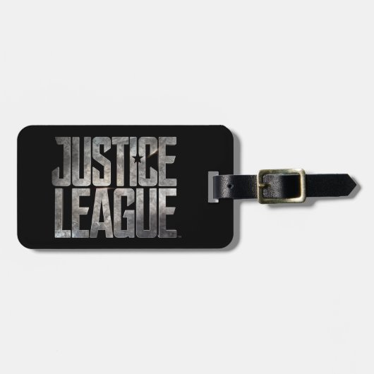 Justice League | Justice League Metallic Logo Bagagelabel (Voorkant horizontaal)