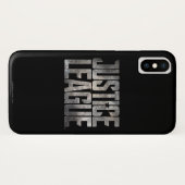 Justice League | Justice League Metallic Logo Case-Mate iPhone Case (Achterkant (horizontaal))