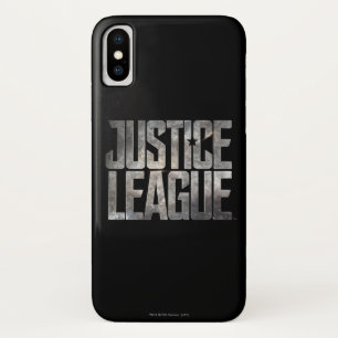 Justice League   Justice League Metallic Logo Case-Mate iPhone Case