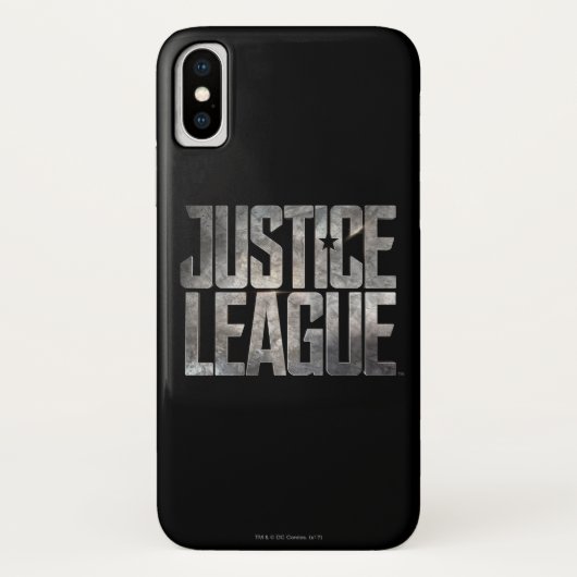 Justice League | Justice League Metallic Logo Case-Mate iPhone Case (Achterkant)