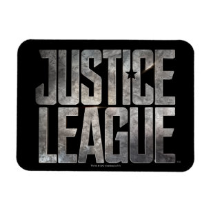Justice League   Justice League Metallic Logo Magneet