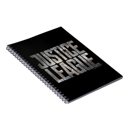Justice League | Justice League Metallic Logo Notitieboek (Rechterzijde)