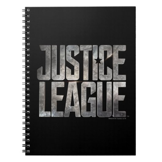 Justice League | Justice League Metallic Logo Notitieboek (Voorkant)