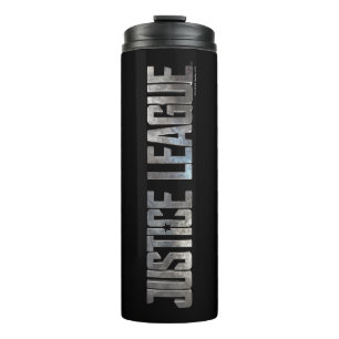 Justice League   Justice League Metallic Logo Thermosbeker