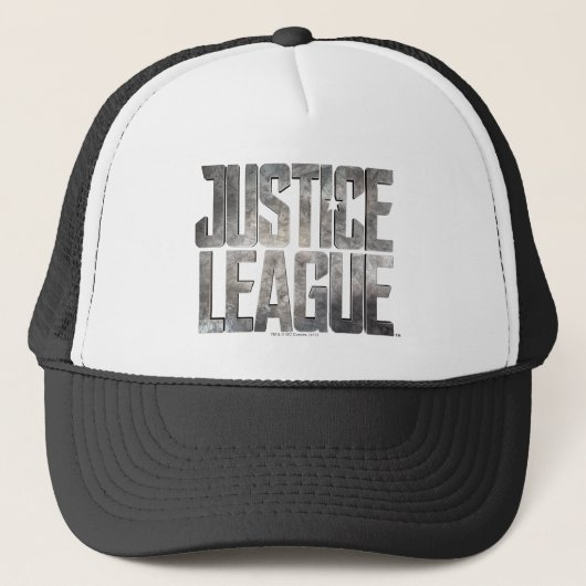 Justice League | Justice League Metallic Logo Trucker Pet (Voorkant)