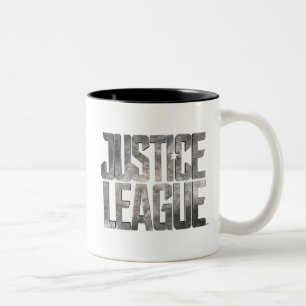 Justice League   Justice League Metallic Logo Tweekleurige Koffiemok