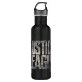 Justice League | Justice League Metallic Logo Waterfles (Voorkant)