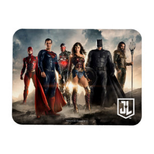 Justice League Justice League on Battlefield Magneet