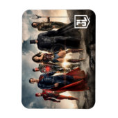 Justice League | Justice League on Battlefield Magneet (Verticaal)
