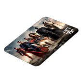 Justice League | Justice League on Battlefield Magneet (Linkerzijde)