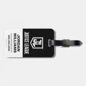 Justice League | Justice League & Team Symbols Bagagelabel (Achterkant horizontaal)