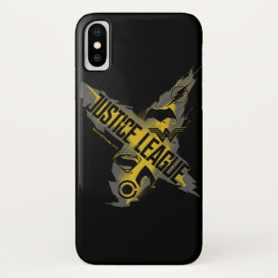 Justice League   Justice League & Team Symbols iPhone X Hoesje