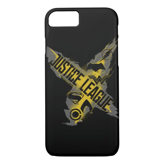 Justice League | Justice League & Team Symbols Case-Mate iPhone Case (Achterkant)